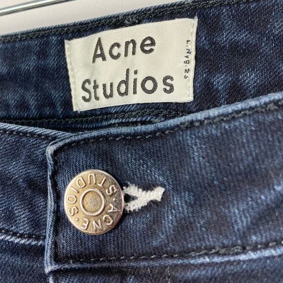 ACNE STUDIOS Flex Basement Jeans in Blue - Size 30 - Picture 7 of 12